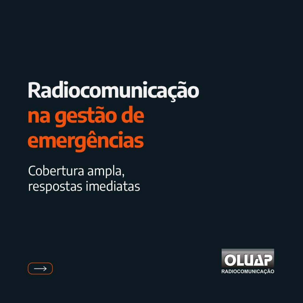 Radiocomunicação na gestão de rodovias