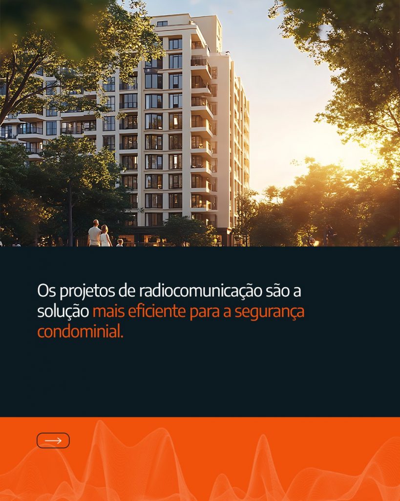 projetos de radiocomunicação para condominios