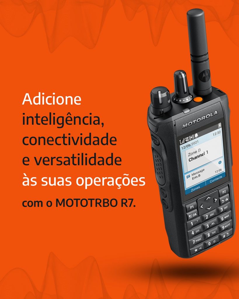 imagem ilustrativa do Rádio Motorola MOTOTRBO R7