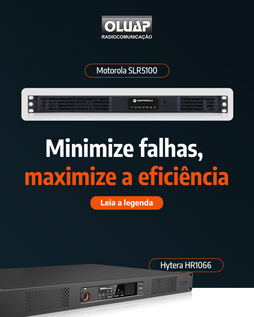 Repetidoras Digitais DMR para radiocomunicação
